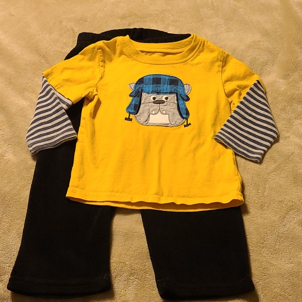 Boy's Bulldog outfit 24m